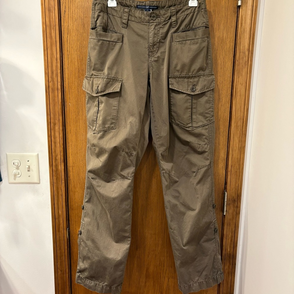 Y2K Gap, adjustable length cargo pants size 4